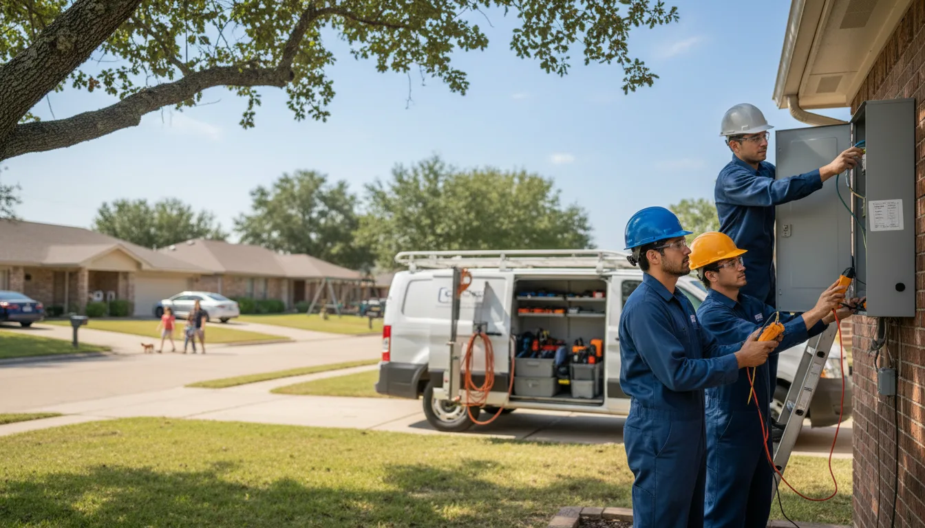 Certified electrician providing emergency electrical services in Fall River, KS